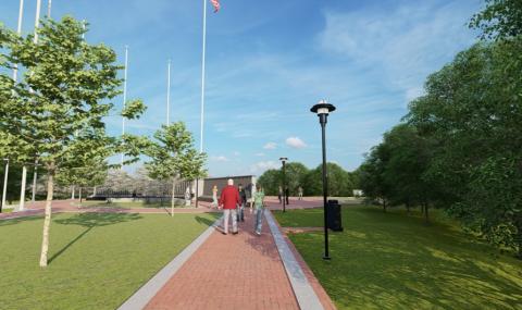 War Memorial Rendering 2024 4